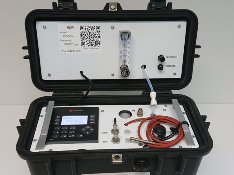 Tragbarer Photoionisationsdetektometer, akkubetrieben, mit Cloud-Anbindung